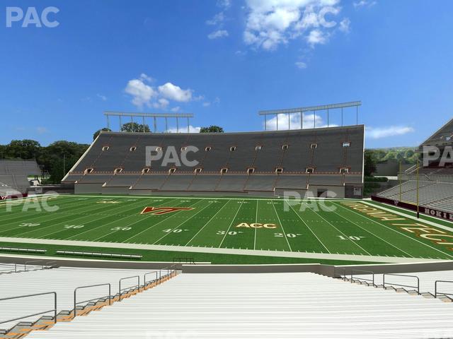 Lane Stadium - Section 109 Seat View Lane Stadium - Section 109 Seat View