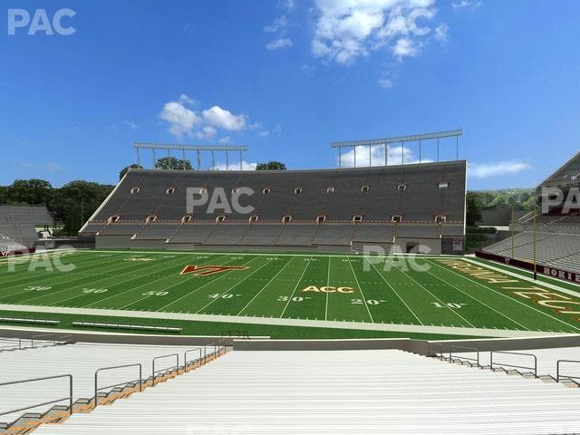 Lane Stadium - Section 109 Seat View