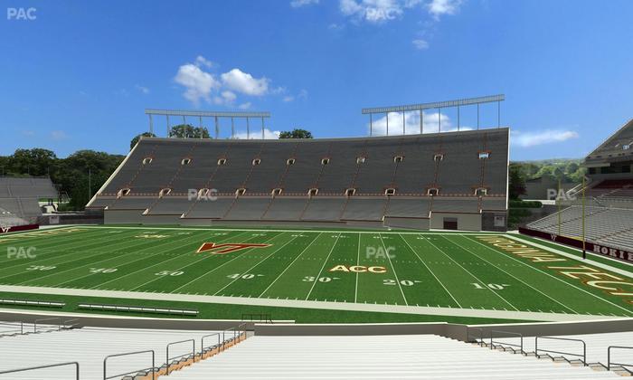 Lane Stadium - Section 109 Seat View