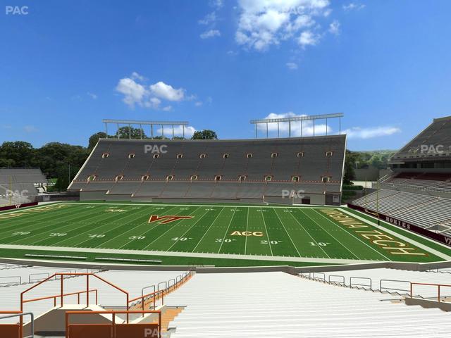 Lane Stadium - Section 109 Seat View