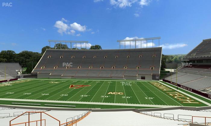 Lane Stadium - Section 109 Seat View