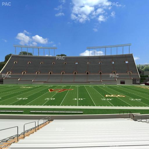 Lane Stadium - Section 110 Seat View