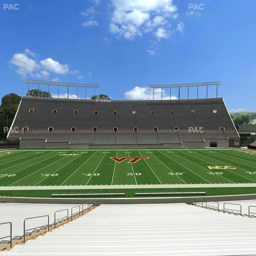 Lane Stadium - Section 111 Seat View