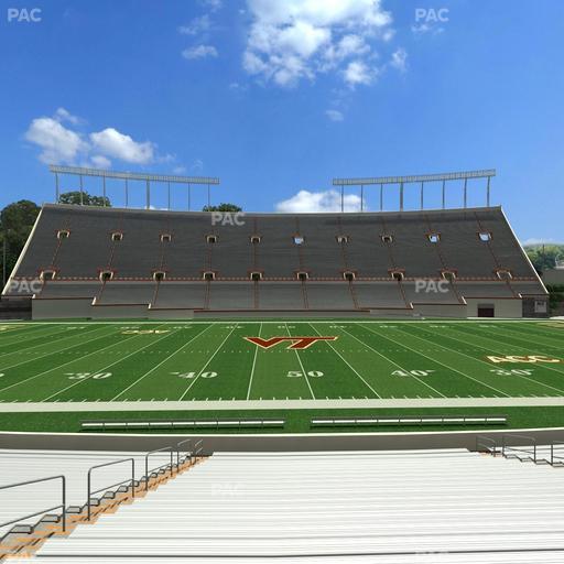 Lane Stadium - Section 111 Seat View