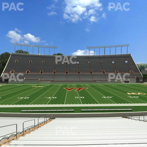 Lane Stadium - Section 111 Seat View