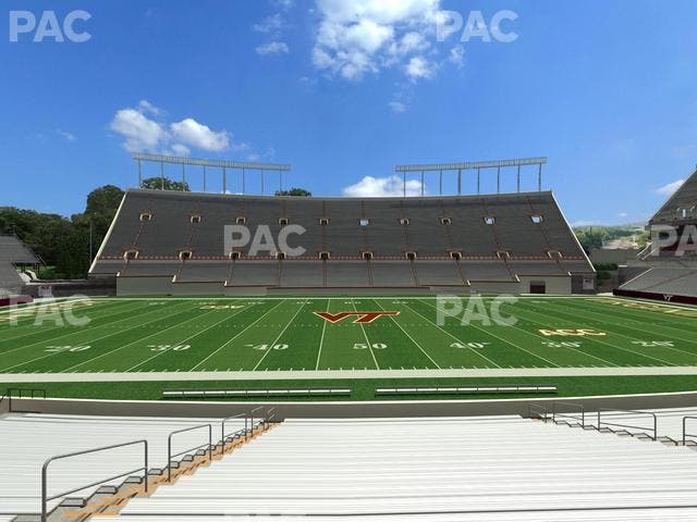 Lane Stadium - Section 111 Seat View