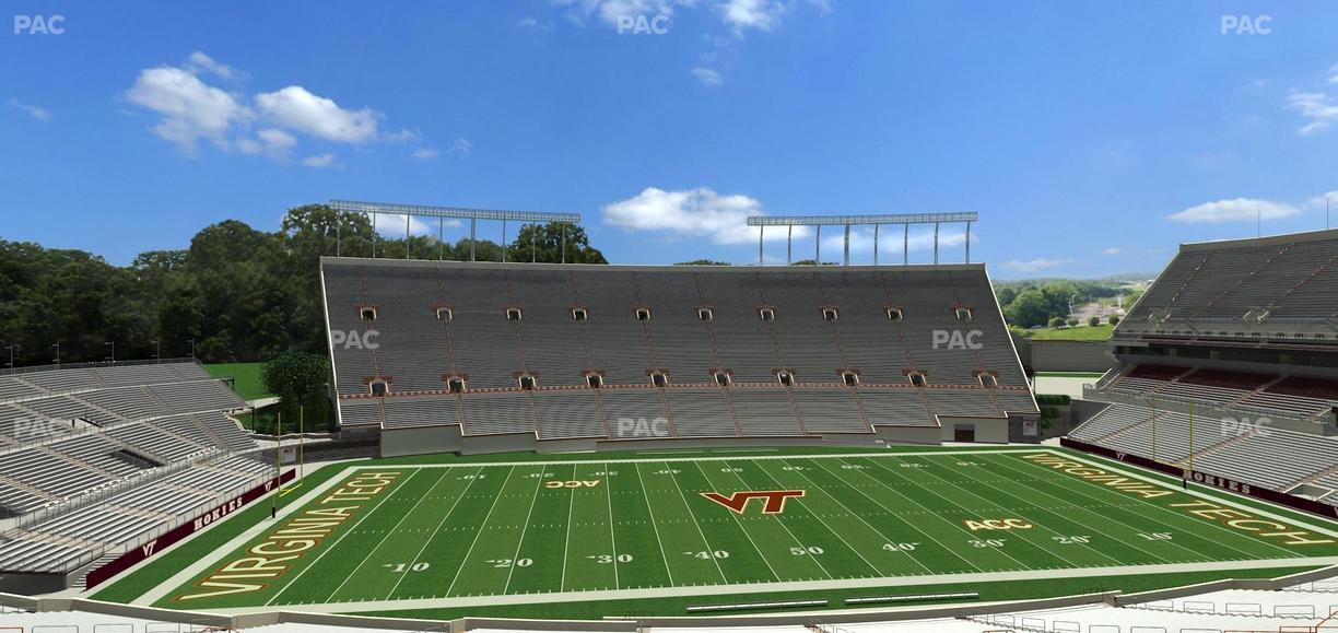 Lane Stadium - Section 112 Seat View