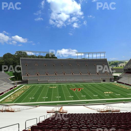 Lane Stadium - Section 112 Seat View