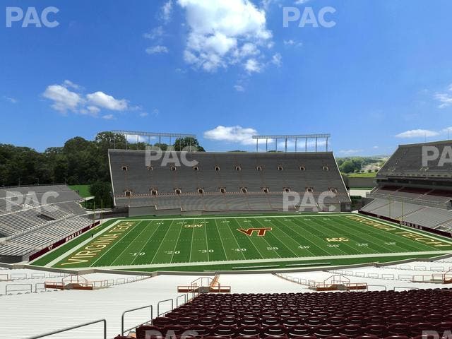 Lane Stadium - Section 112 Seat View