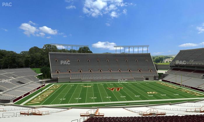Lane Stadium - Section 112 Seat View
