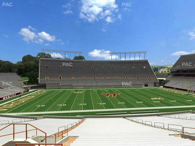 Lane Stadium - Section 112 Seat View