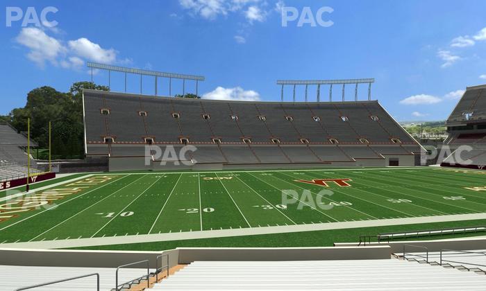Lane Stadium - Section 113 Seat View