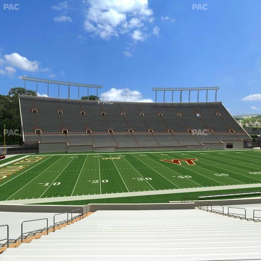 Lane Stadium - Section 113 Seat View