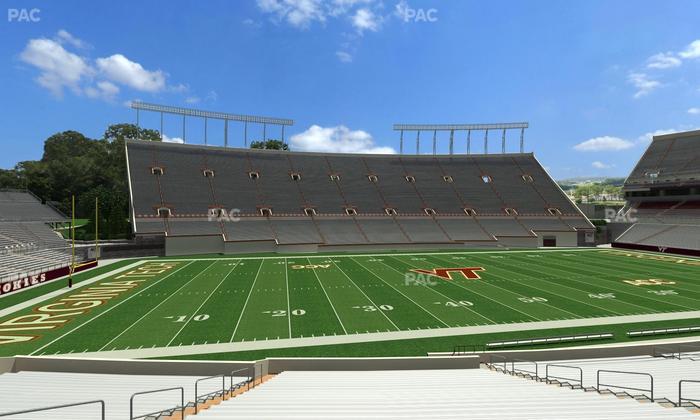 Lane Stadium - Section 113 Seat View