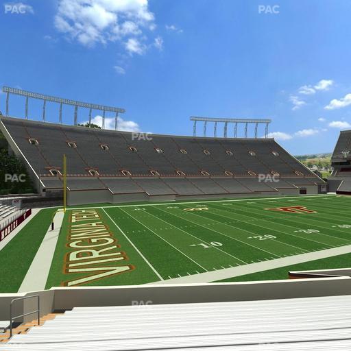 Lane Stadium - Section 115 Seat View