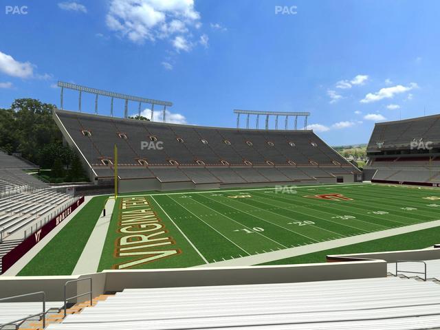 Lane Stadium - Section 115 Seat View