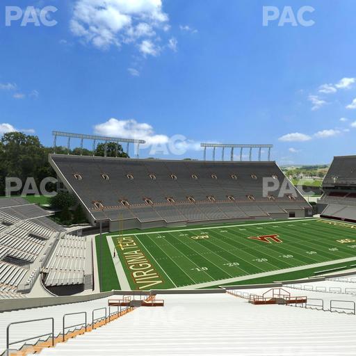 Lane Stadium - Section 115 Seat View