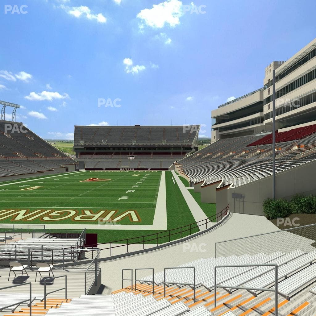 Lane Stadium - Section 118 Seat View