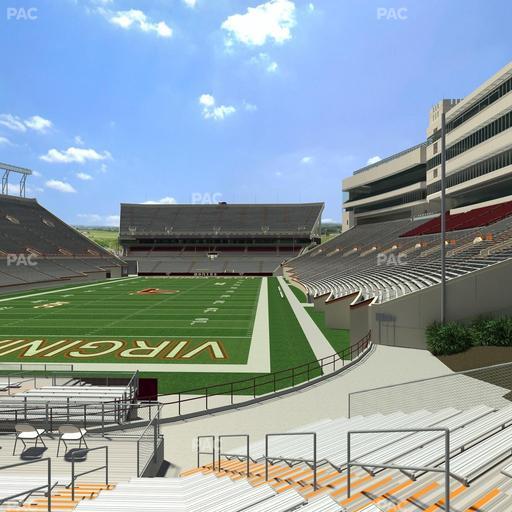 Lane Stadium - Section 118 Seat View
