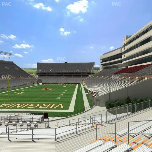 Lane Stadium - Section 118 Seat View