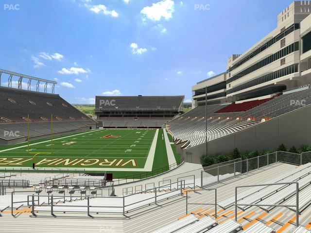 Lane Stadium - Section 118 Seat View