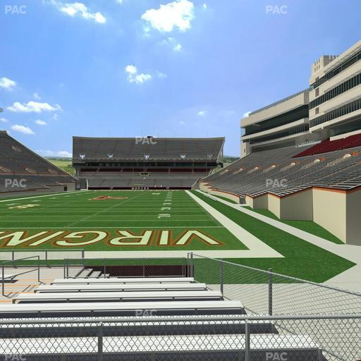 Lane Stadium - Section 119 Seat View