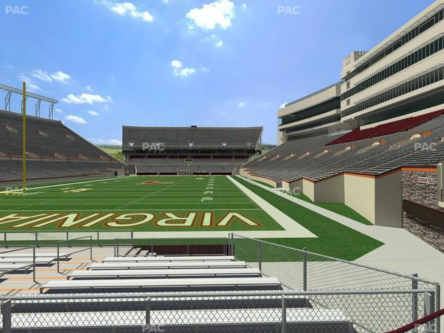 Lane Stadium - Section 119 Seat View