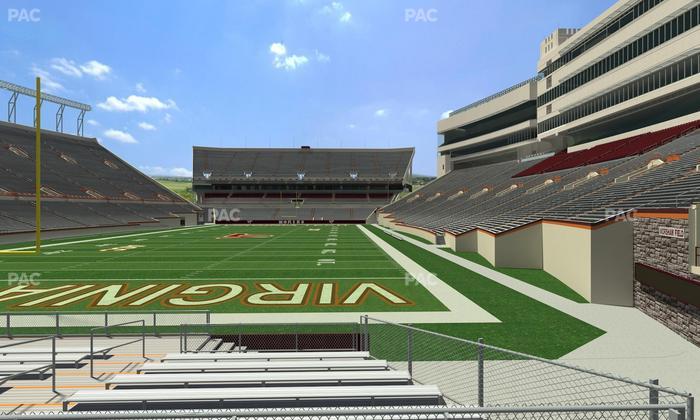 Lane Stadium - Section 119 Seat View