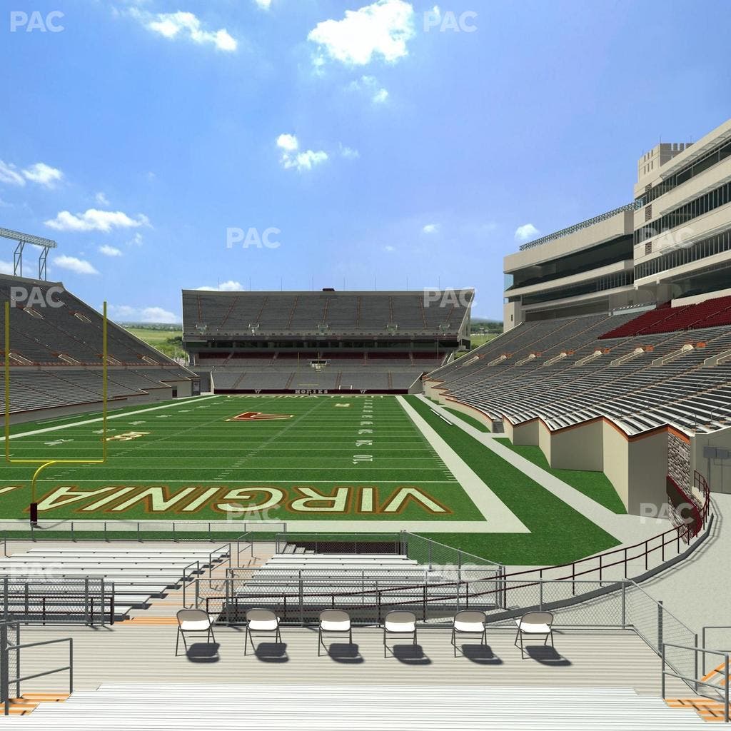 Lane Stadium - Section 119 Seat View