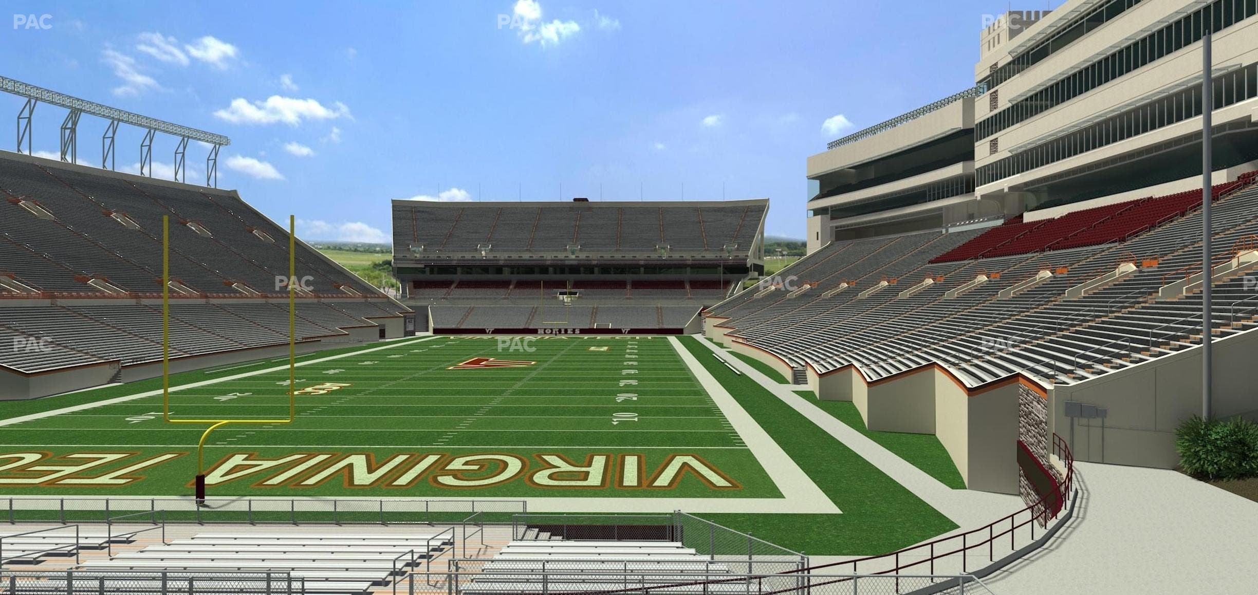 Lane Stadium - Section 119 Seat View