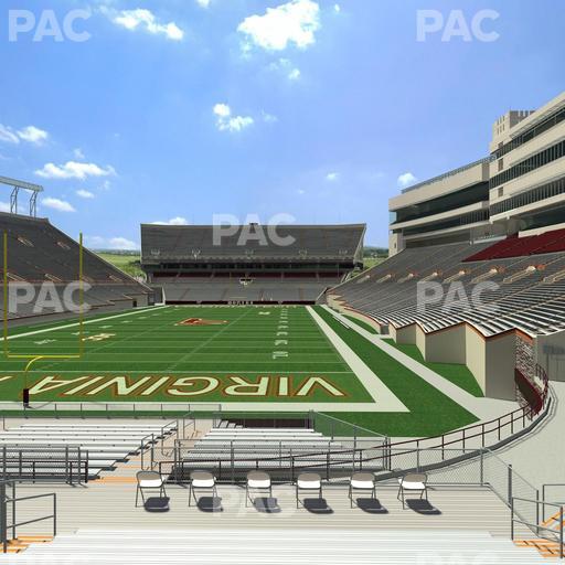 Lane Stadium - Section 119 Seat View