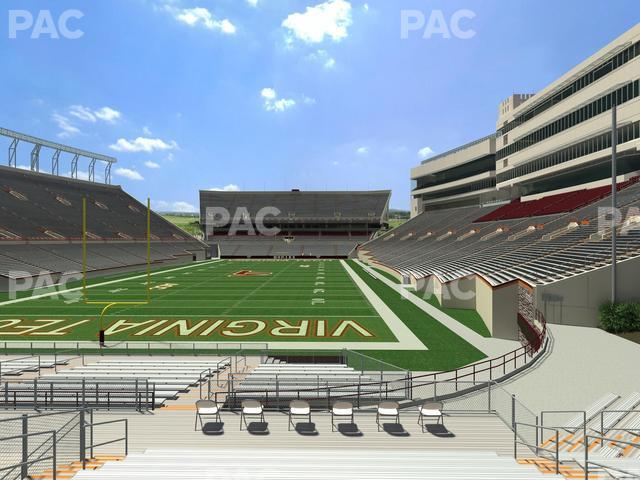 Lane Stadium - Section 119 Seat View Lane Stadium - Section 119 Seat View