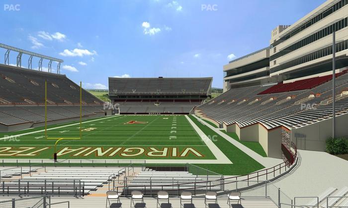 Lane Stadium - Section 119 Seat View