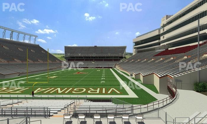 Lane Stadium - Section 119 Seat View