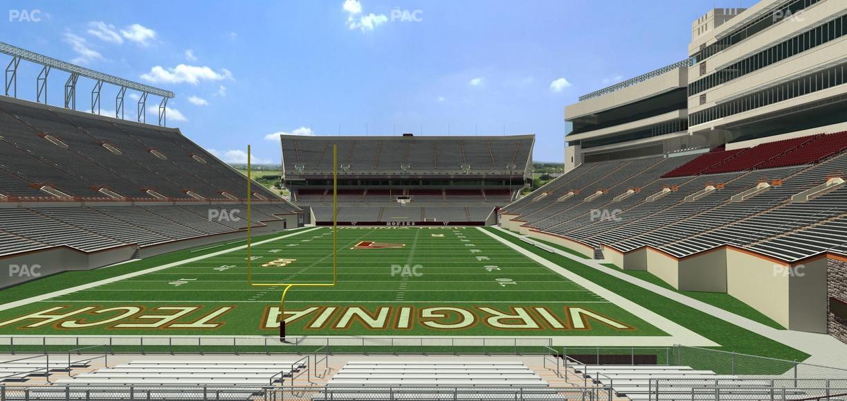 Lane Stadium - Section 120 Seat View