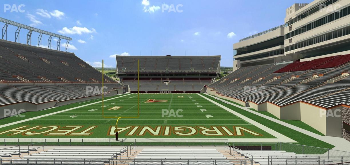 Lane Stadium - Section 120 Seat View