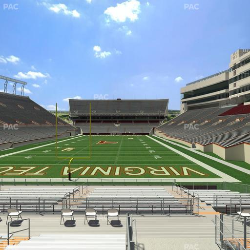 Lane Stadium - Section 120 Seat View