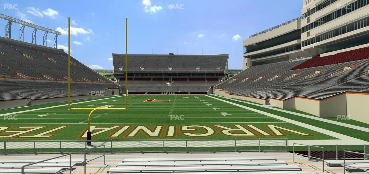Lane Stadium - Section 120 Seat View