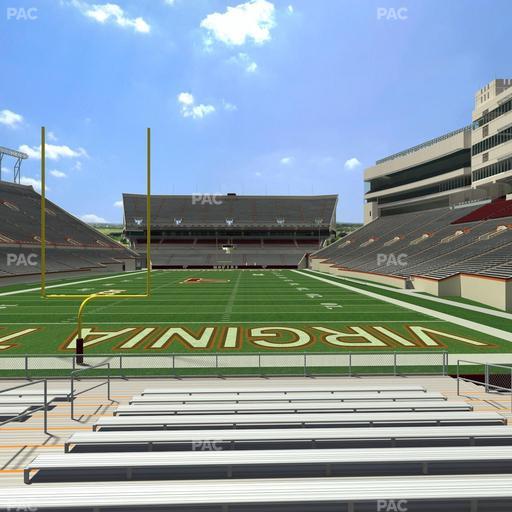 Lane Stadium - Section 120 Seat View