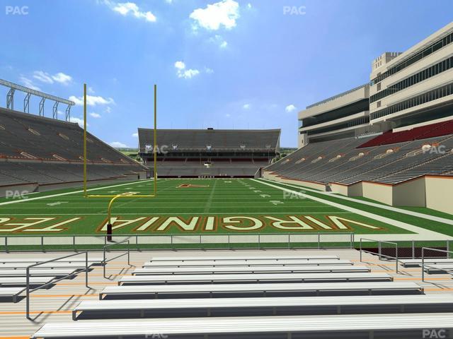 Lane Stadium - Section 120 Seat View