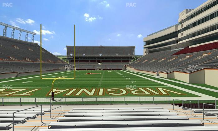 Lane Stadium - Section 120 Seat View