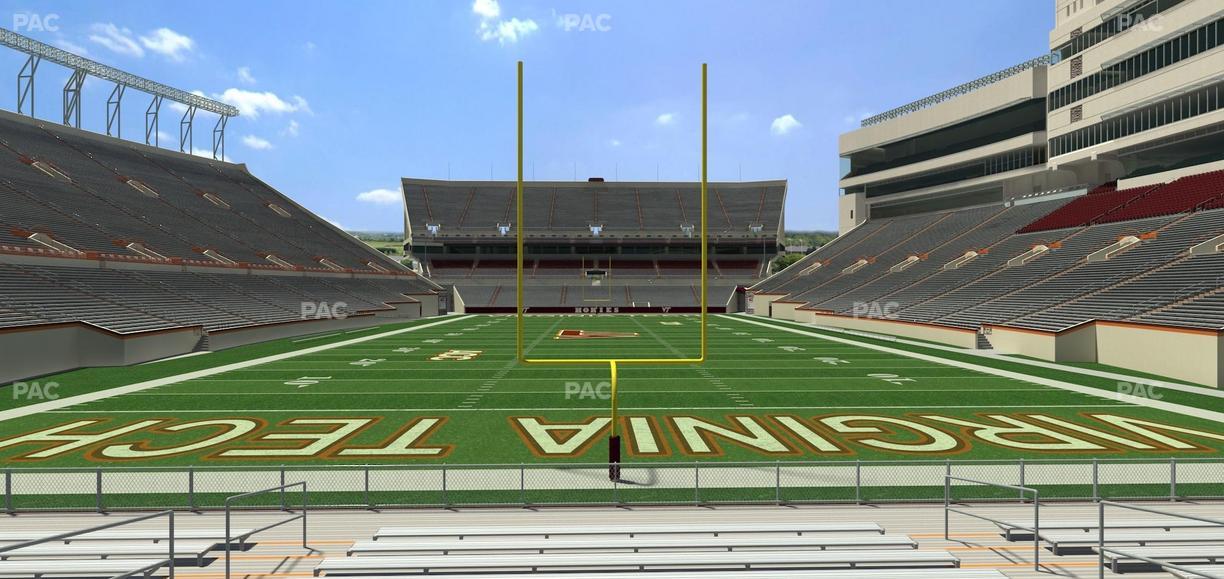 Lane Stadium - Section 121 Seat View