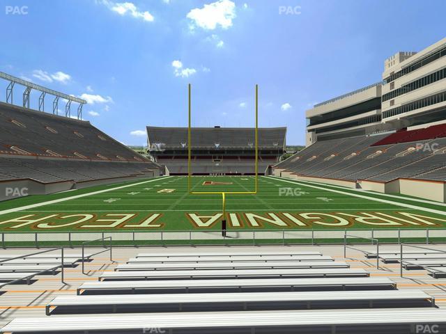 Lane Stadium - Section 121 Seat View