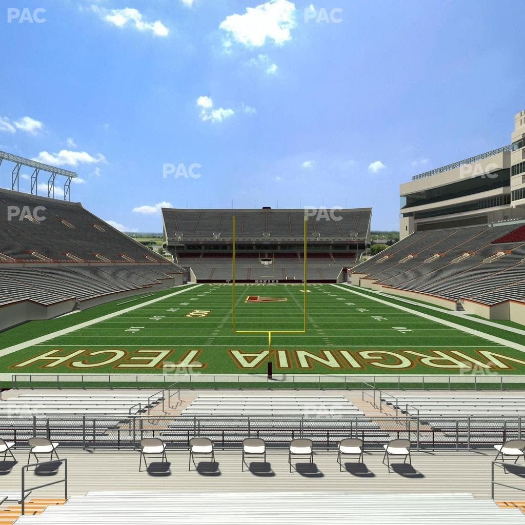 Lane Stadium - Section 121 Seat View
