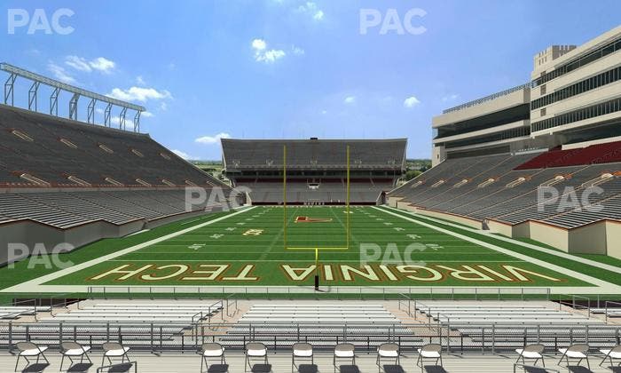 Lane Stadium - Section 121 Seat View