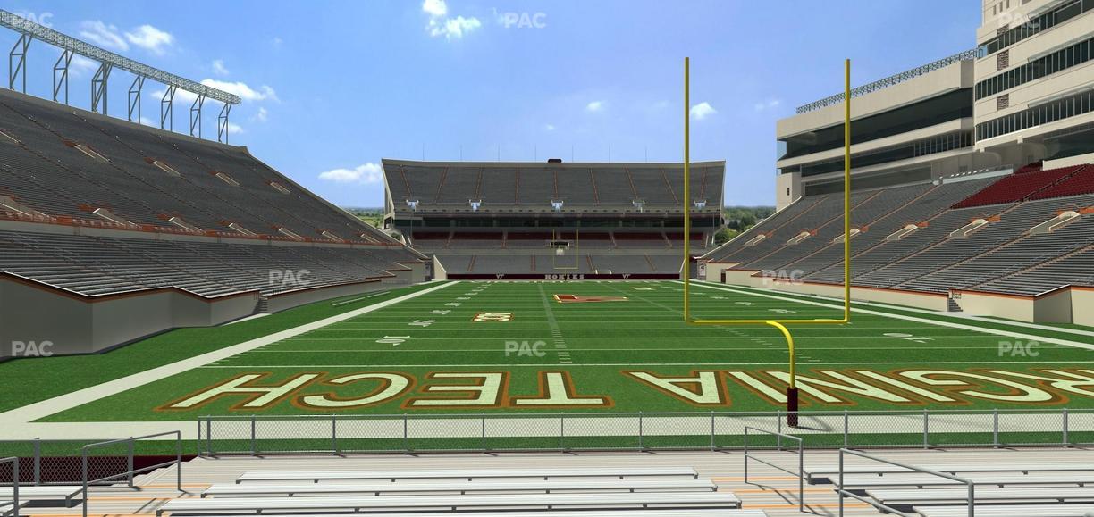 Lane Stadium - Section 122 Seat View