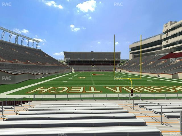 Lane Stadium - Section 122 Seat View