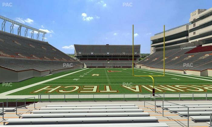 Lane Stadium - Section 122 Seat View