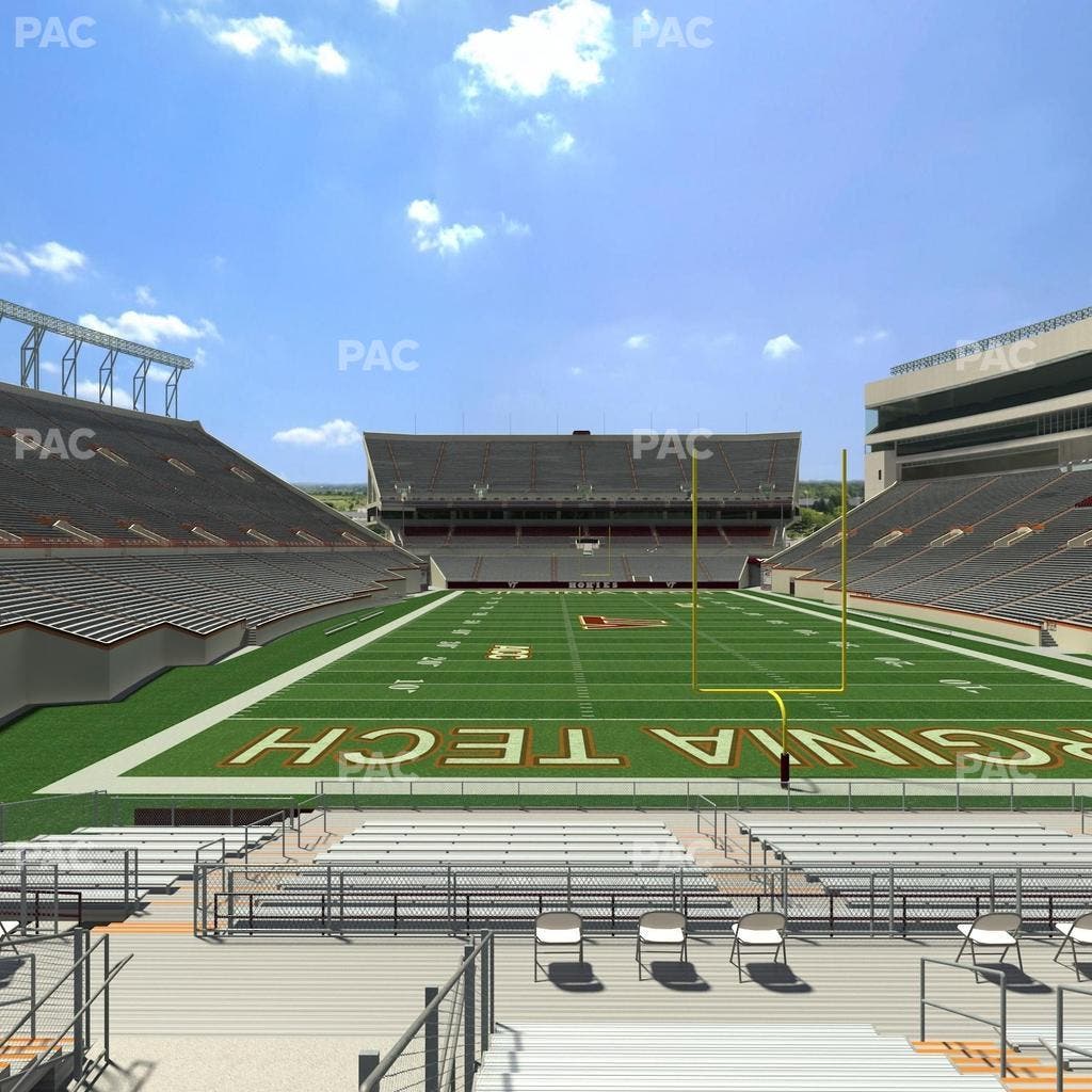 Lane Stadium - Section 122 Seat View