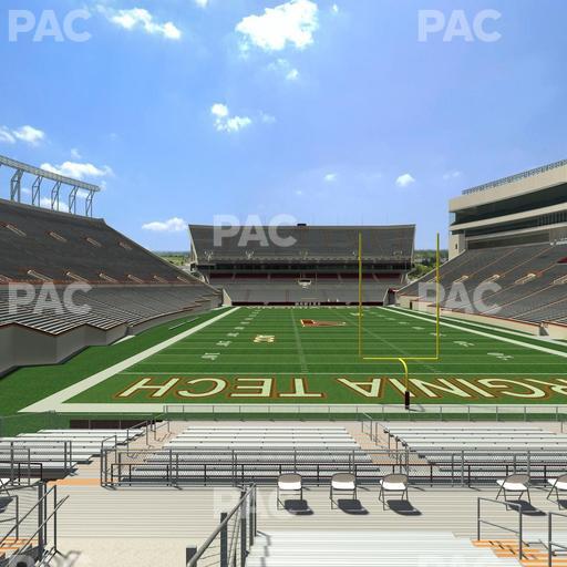 Lane Stadium - Section 122 Seat View